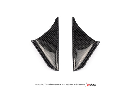 AMS Performance 2020+ Toyota GR Supra Anti-Wind Buffeting Kit for the MK5 Toyota Supra GR A90 MKV - Gloss Carbon Overview